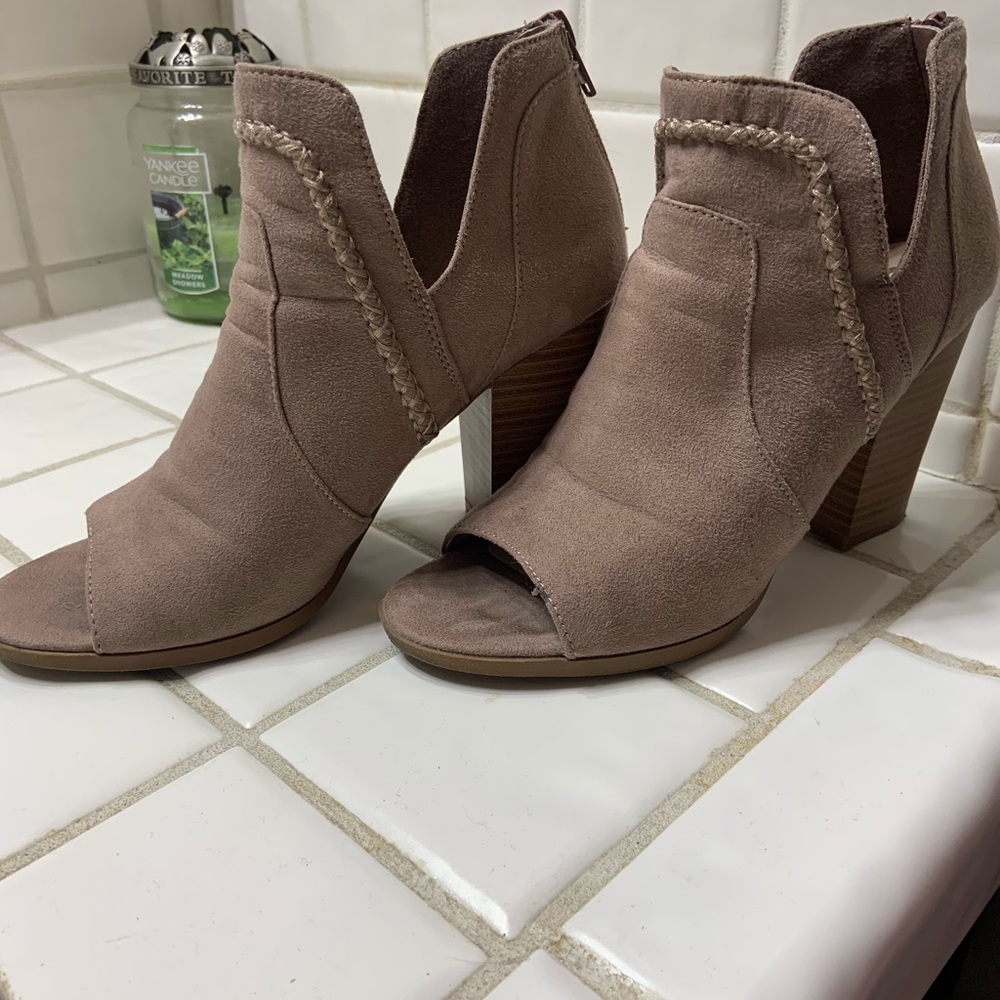 Fergalicious Tan Ankle Boots